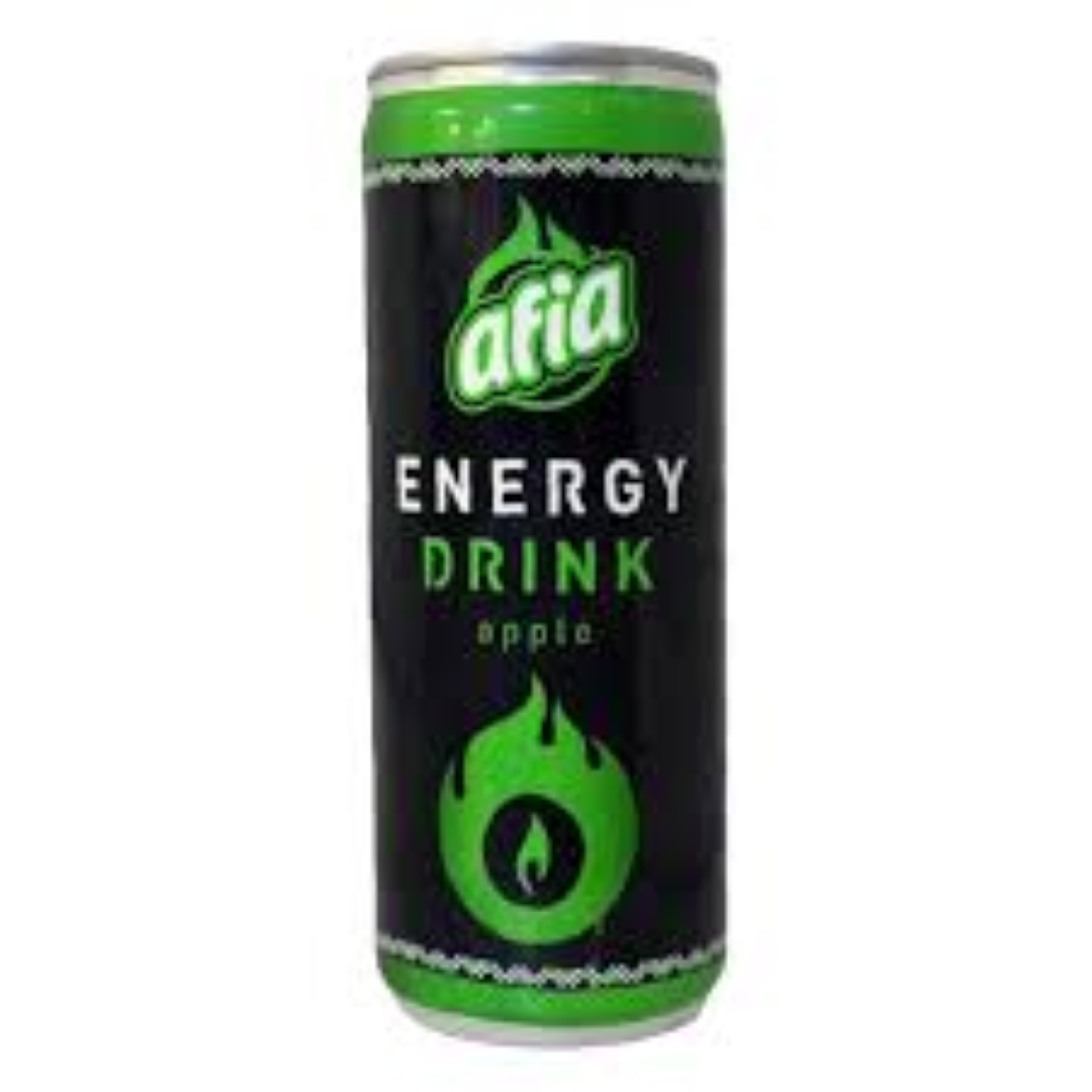 AFIA CAN ENERGY APPLE 250ML